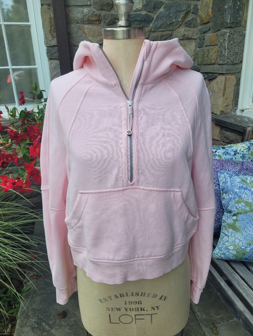 Lululemon Oversized 1/2 Zip Hoodie Sweatshirt